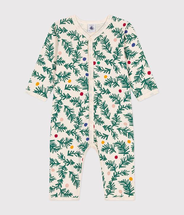 Pyjama sans pieds imprim&eacute; en coton b&eacute;b&eacute; rouge/rouge