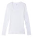 Tee-shirt manches longues femme en coton léger