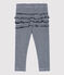 Katoenen babylegging. blauw SMOKING/wit MARSHMALLOW