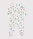Katoenen babypyjama met print van Parijs