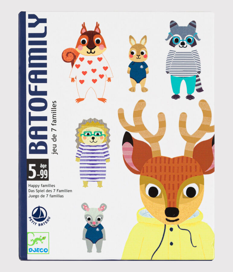 7 Familiespel multicouleur