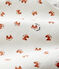 Molton babyslaappak met vossenprint wit MARSHMALLOW/wit MULTICO