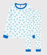 Pyjama snugfit imprimé tortues petit garçon-petite fille en coton