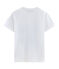 T-shirt met korte mouwen en gemengd motief. wit ECUME