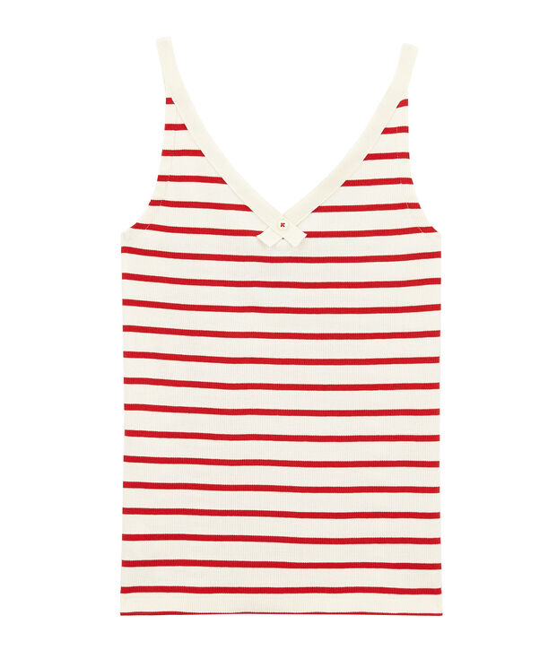 D&eacute;bardeur 100 ans de la culotte femme blanc/rouge