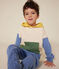 Hoodie van fleece voor jongens wit AVALANCHE/ MULTICO