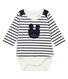 Body tee-shirt rayé bébé garçon