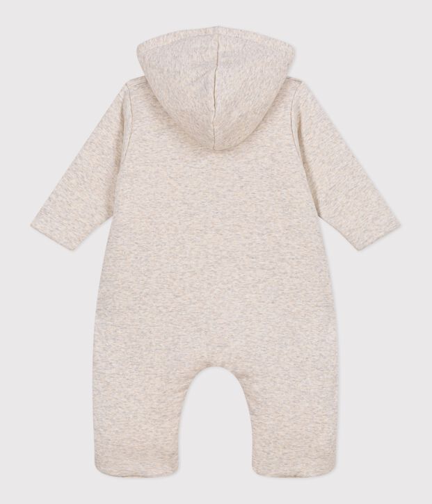 Effen gewatteerd babypakje met capuchon en voetjes MONTELIMAR CHINE