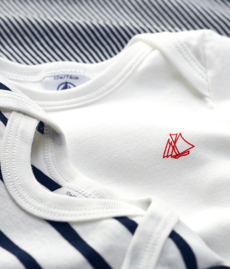 Set van 3 rompertjes met lange mouwen voor baby multicouleur