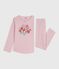 Pyjama enfant en coton rose JOLI