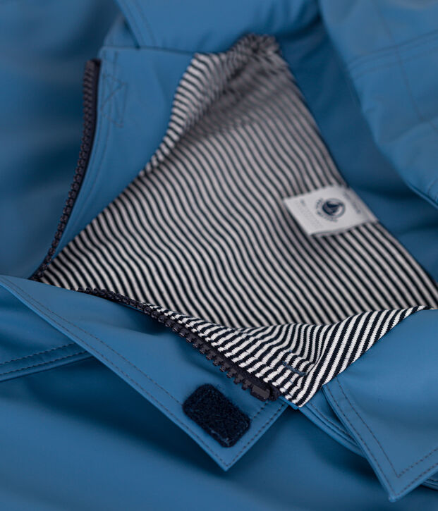 Iconische oliejas voor meisjes/jongens blauw