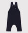 Lange tuinbroek in dikke jerseystof voor baby's blauw SMOKING