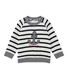 Sweat shirt bébé garçon rayures marinières
