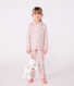 Pyjama boutonné enfant en coton imprimé