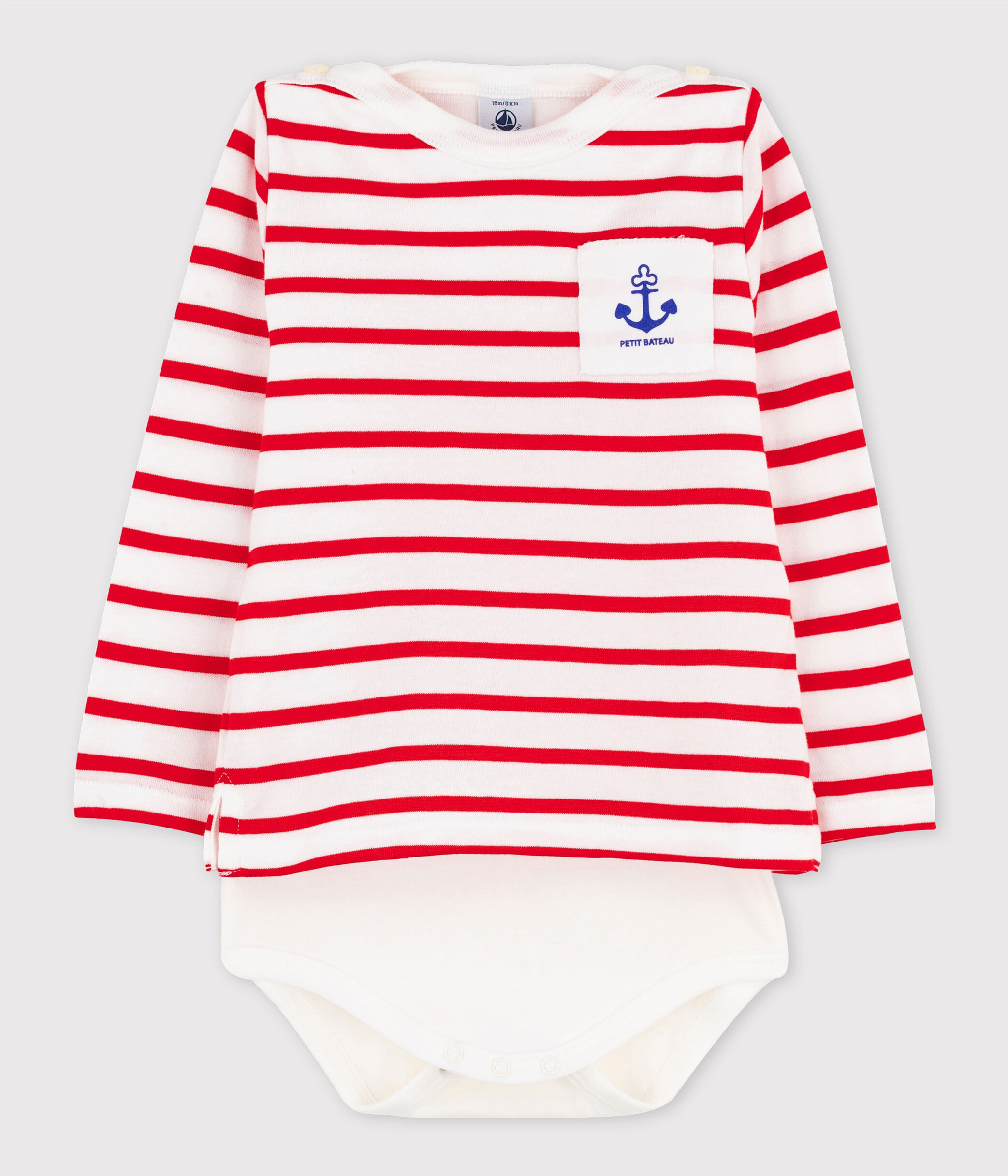 Body marinière top bébé