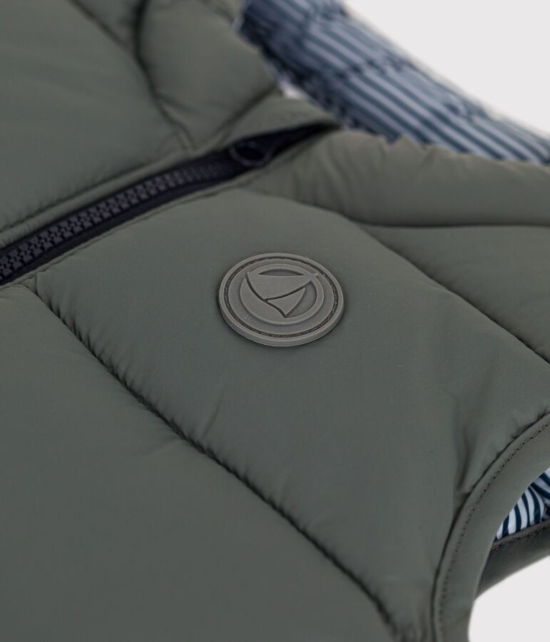 Gewatteerde bodywarmer voor baby's grijs