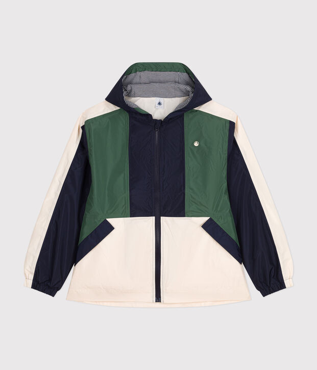 Windjack dames ecru/multicouleur