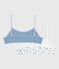 Lot de brassières enfant en coton imprimé pommes variante 1