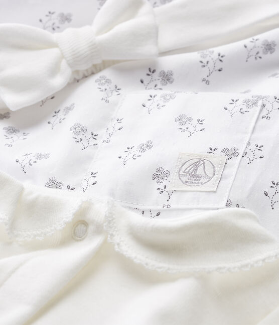 Ensemble 3 pièces cérémonie bébé fille VARIANTE 1 CN
