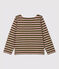 Marinière en coton enfant fille MILITARY/ CHARME BRILLANT