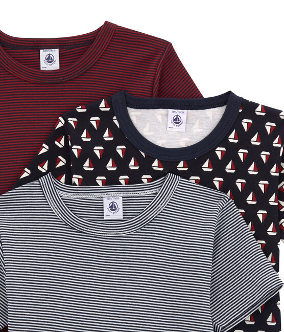 Set van 3 jongens T-shirts met korte mouwen variante 1