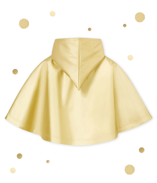 Cape de pluie d&eacute;perlante b&eacute;b&eacute; mixte jaune