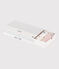 Lot de 5 bodies manches longues fleur bébé en coton variante 1