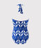 Eendelig damesbadpak met print wit MARSHMALLOW/blauw PERSE/ MULTICO
