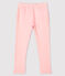 Legging met print babymeisje roze MINOIS/wit MARSHMALLOW