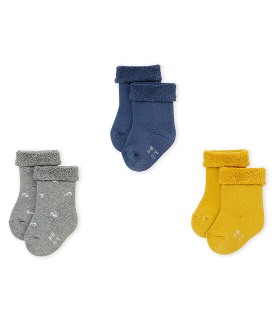 Lot de trois paires de chaussettes bébé mixte variante 2