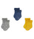 Lot de trois paires de chaussettes bébé mixte