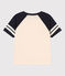 Tee-shirt imprimé en jersey enfant garçon blanc AVALANCHE/bleu SMOKING