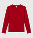 L'ICONIQUE, dames-T-shirt met ronde hals in katoen