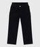 Effen fluwelen broek voor kinderen blauw SMOKING