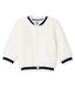 Cardigan baby gemixt van wollige sherpa