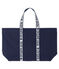 Draagtas met logo blauw SMOKING