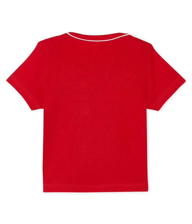 Tee shirt manches courtes b&eacute;b&eacute; gar&ccedil;on rood