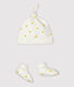 Tweedelige set in biokatoen voor baby's