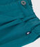 Pantalon bébé en coton souple uni vert DRAGONFLY