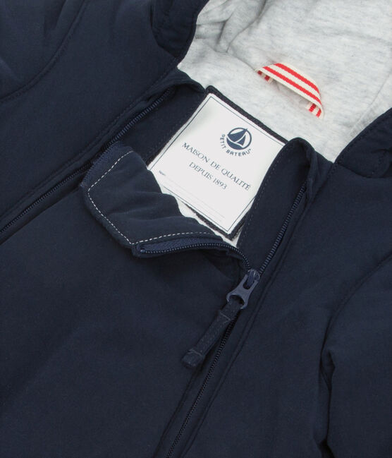 Combipilote microfibre bébé mixte bleu ABYSSE