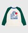 Katoenen sweatshirt met print voor kinderen MILK/ MULTICO