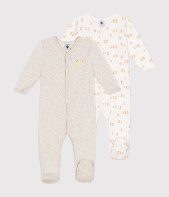Setje met 2 babypyjama's variante 1