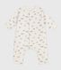 Combinaison ouatinée bébé en coton, imprimé pingouins