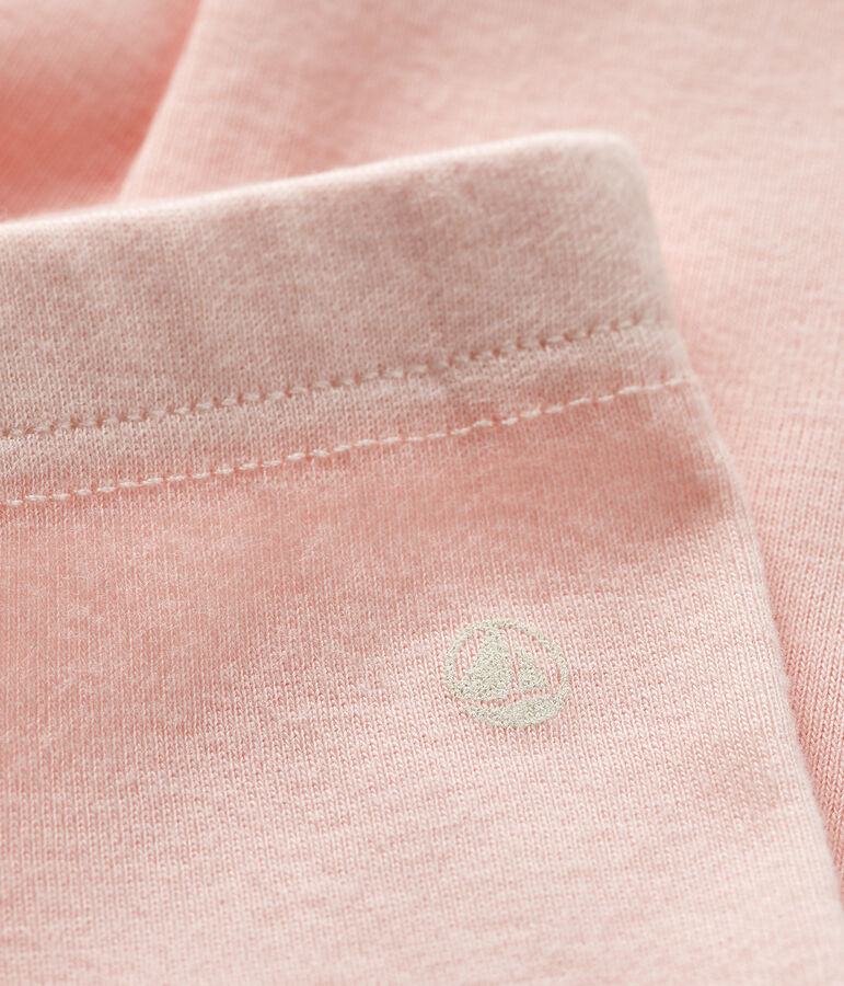 Legging en coton b&eacute;b&eacute; rose MINOIS