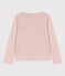 T-shirt met lange mouwen uit katoen voor meisjes/jongens roze SALINE