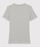 Gestreept katoenen T-shirt voor dames "Je t'aime" wit MARSHMALLOW/blauw SMOKING