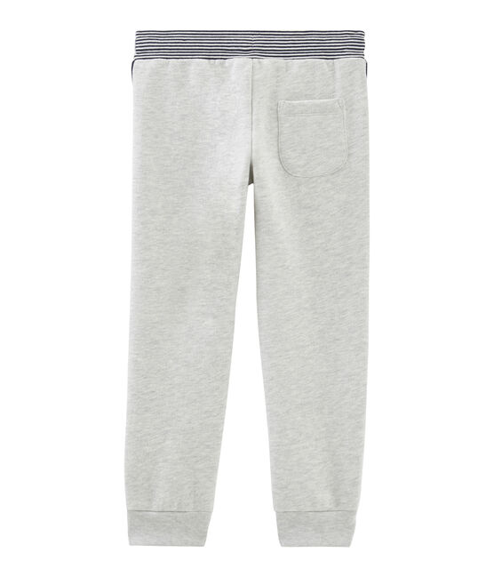Molton broek jongens grijs BELUGA CHINE