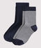 Lot de 2 paires de chaussettes enfant garçon variante 1