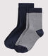 Lot de 2 paires de chaussettes enfant garçon