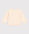 Katoenen gebreide babycardigan ecru AVALANCHE